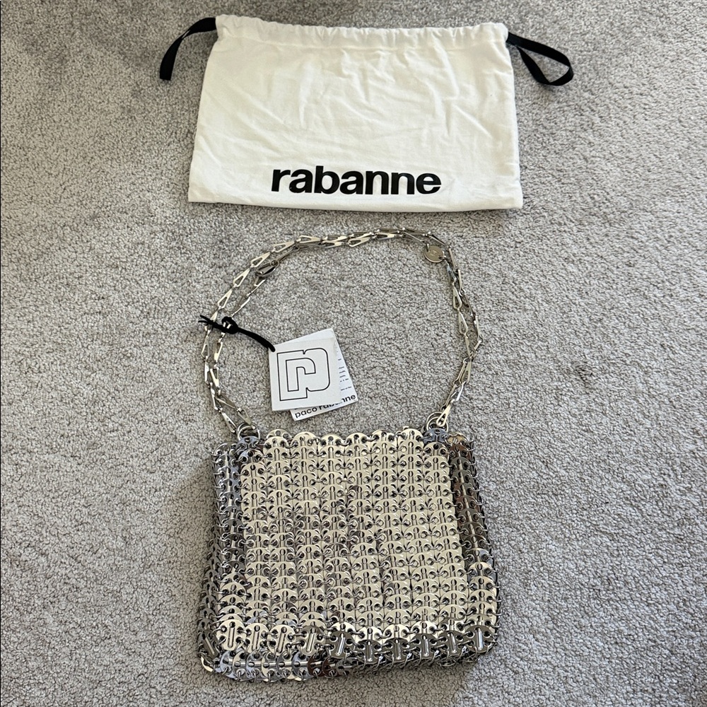 Paco Rabanne Iconic Silver 1969 bag - Picture 1 of 8